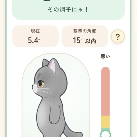 姿勢改善PWAアプリ